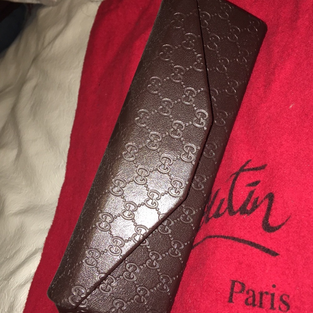 Authentic Gucci Glasses Case